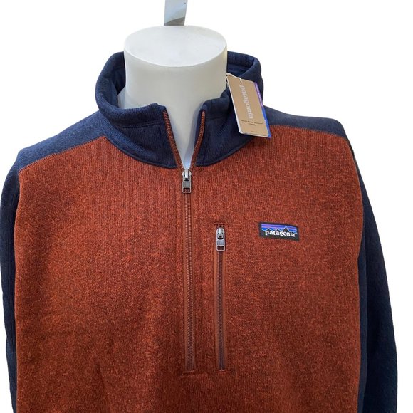 New With Tags Patagonia Men's Better Sweater 1/4-Zip Regular Fit Sweater… - Picture 2 of 7